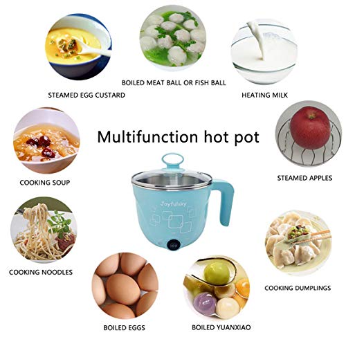 1L Electric Hot Pot with American plug，travel pot, noodle pot, student pot, 120V 600W, for Cook