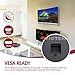 Viotek NB27CW 27-Inch LED Curved Monitor with Speakers, Bezel-Less Samsung VA Panel, 75Hz 1080P Full-HD FreeSync VGA HDMI VESA, Updated Version (White)