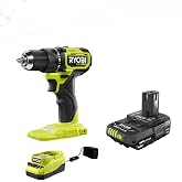 RYOBI 18V ONE+ HP Compact Brushless 1/2" Drill/Driver Kit With Battery &amp; Charger