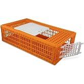 Stromberg's Heavy Duty Bird Transport Crate, 22.5" W x 10.5" H x 37.7" L | Comfortably Transports 10-12 Chickens or 8-10 Pheasants