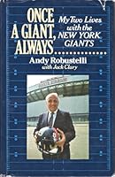 Once a Giant, Always...: My Two Lives With the New York Giants 0933341261 Book Cover