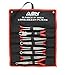 ABN 11in Plier 8-Piece Set - Long Reach Circle, Power Diagonal Cutting, S-Shape, Angled, and Straight Nose Pliers