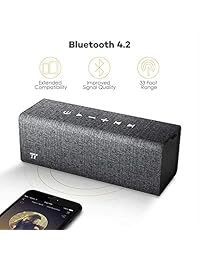 TaoTronics Rock altavoces Bluetooth, Negro