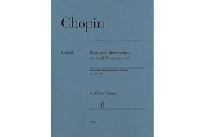 FREDERIC CHOPIN : FANTAISIE-IMPROMPTU - PIANO - DO DIESE MINEUR - OP. POST. 66