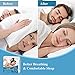 Balhvit Anti Snoring Devices, Silicone Magnetic Anti Snore Nose Clip to Ease Breathing, Set of 4 Nose Vents as Snoring Solution, Comfortable & Effective Stop Snoring Sleep Aid for Men Women