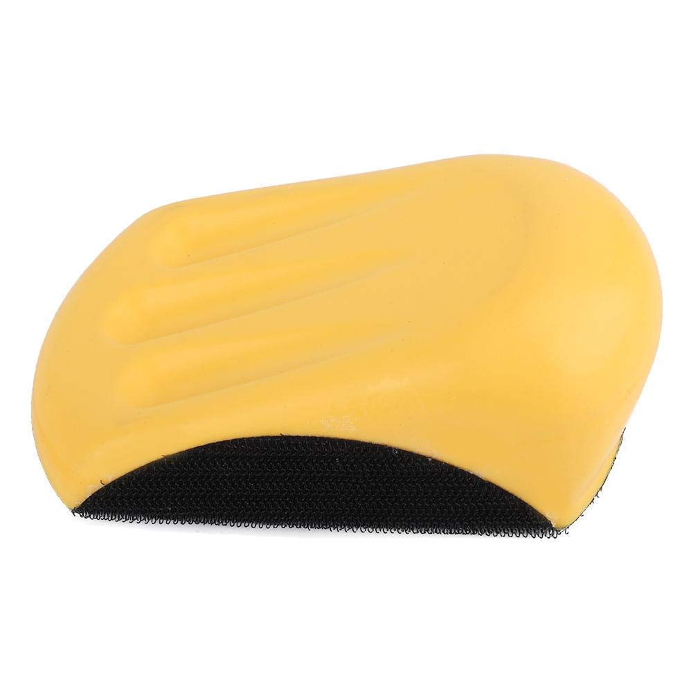 Hand Sanding Pad Block Polishing Grinding Disc Scrub Polishing Tool fit Wooden Furniture (5" 125mm)