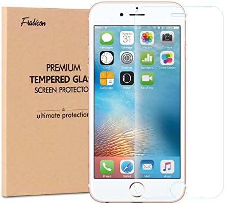 Frabicon iPhone 6S Plus (5.5 inch) Premium Ultra Clear 0.33mm Tempered Ballistic Glass Screen Protector (Lifetime Warranty)(Not Compatible with iPhone 6S)