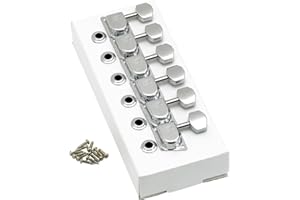 Fender 099-0822-100 70s "F" Style Guitar Tuning Machines/Chrome, Set of 6