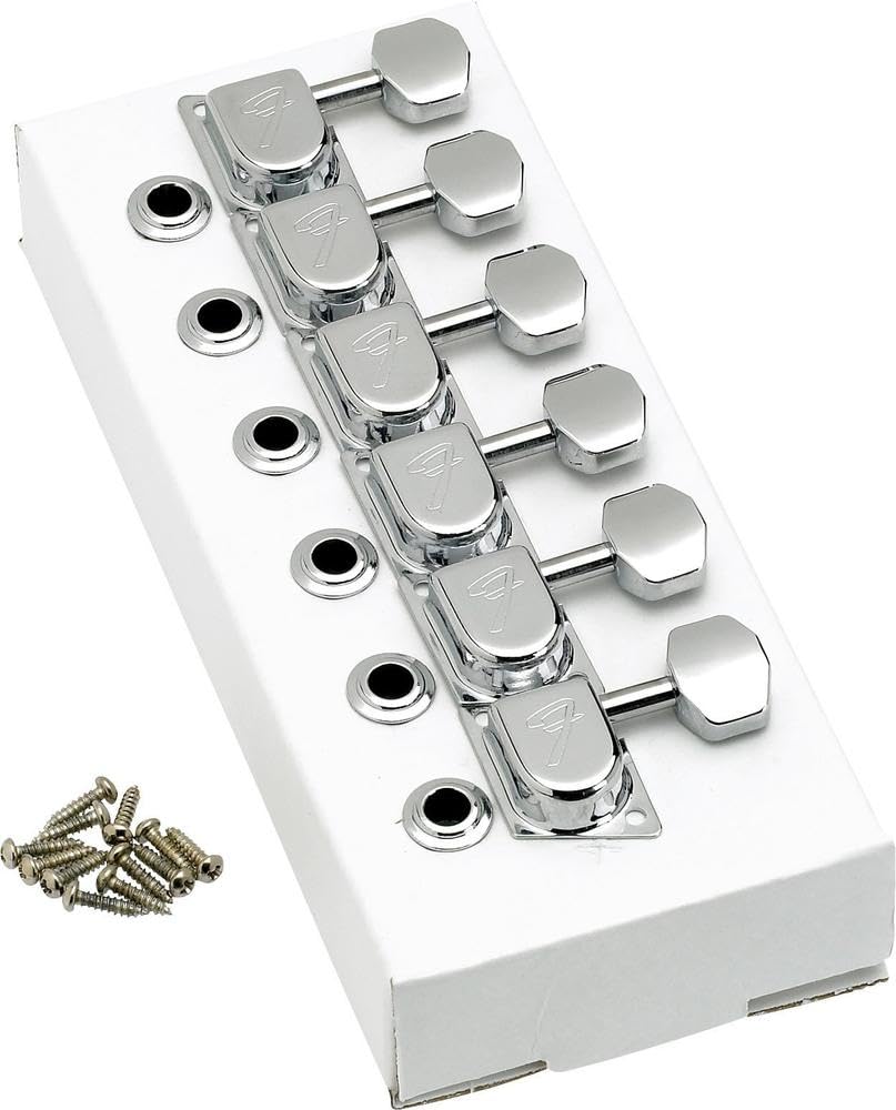 Fender 099-0822-100 "70 ́s F" Tuning Machine Heads Chrome