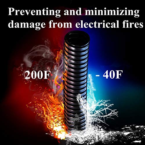 Cacovedo 30 ft Dog Cat Cord Protector Electric Wires Covers Wire Loom