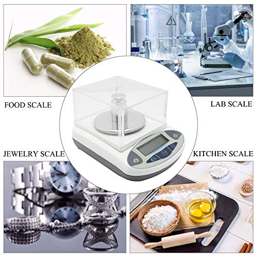 CGOLDENWALL High Precision Lab Scale Digital Analytical Electronic