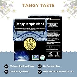 Buddha Teas - Sleepy Temple Blend - Organic Herbal