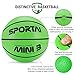 Sport AI Small Basketball Mini Cute Bouncy Balls for Kids,Safe and Soft Toddler Basketballs to Handheld 5.5
