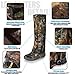 PEAKIT Hunting Leg Gaiters Waterproof Hiking Boot Gaiters Camo Snow Shoe Covers, Outdoor Skiing Gators for Men and Women (L,XL)