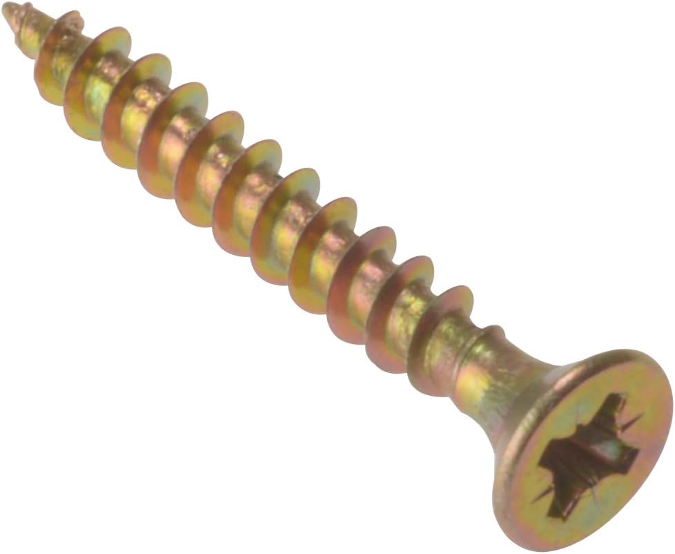 ForgeFix Multi-Purpose Single Thread Screws, Multicolored, 3.5 x 35mm