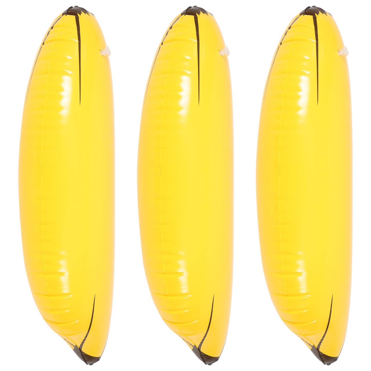 Homoyoyo 3 Pieces Inflatable Banana Toss Game, Blow Up Banana for Wedding, Bachelorette Party, Tossing Game