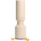 Beast Mini 600 Stainless Steel Countertop Blender, Sand, 600W | Insulated Vessel, Smoothies, Shakes, Dressings, Sauces & Dips