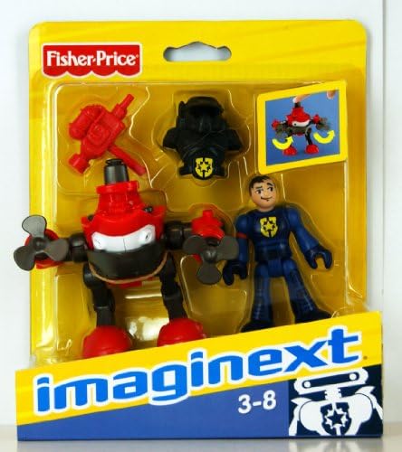 Imaginext Robot Police Model T0651 Robot with Police Figure includes CD-Rom #1