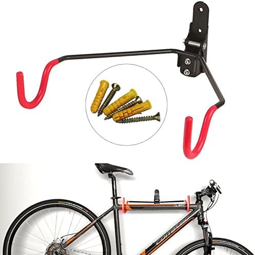 Bike Storage Hanger hybike Wall Mount Foldable Bike Storage Hanger Rack Garage Wall Mount Bike Steel Hook Holder