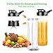 HERRCHEF Smoothie Blender, Blender for Shakes and Fruit Vegetables, 350W Small Blender with 2 x 20oz BPA-Free Sport Cups Personal Size Blenders