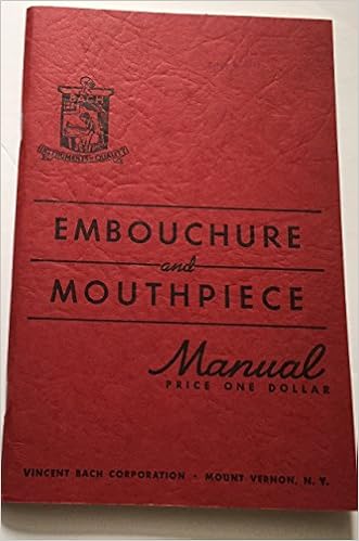 Bach mouthpiece manual Clearance