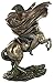 Veronese Design 11 3/8 Inch Napoleon Crossing The Saint Bernard Pass Cold Cast Resin Antique Bronze Finish Statue