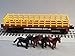 LIONEL General FLATCAR W Horses O Gauge