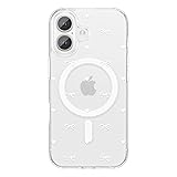 ZTOFERA for iPhone 16 Magnetic Case Clear,Cute Love