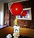 GuassLee 5 Giant Balloon 36 Inch Round Latex Big Balloon Large Thick Balloons for Photo Shoot/Birthday/Wedding Party/Festival/Event/Carnival Decorations Red