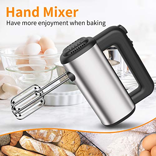 Hand Mixer Electric,Senbowe Upgrade 250W 5speed Electric Handheld Mixers with Storage Case