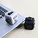 Fidget Cube - Perfect Attention Toy to Relieve Stress and Anxiety for Children & Adults 2-Set Focus Cube ( White & Black)