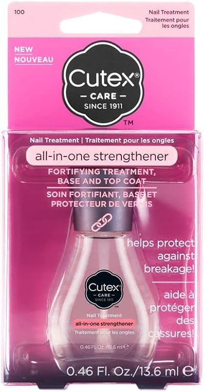 Cutex Revlon All-In-One Nail Strengthener Base Top Coat 13.6ml