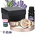 Essential Oil Diffuser Bracelet Aromatherapy Bracelet Tree of Life Anxiety Diffuser Locket set Aromatherapy Jewelry +10ml Lavender Oil+8 Cotton Pads Unique Gift Set for Women Girlfriend Mother&Kids