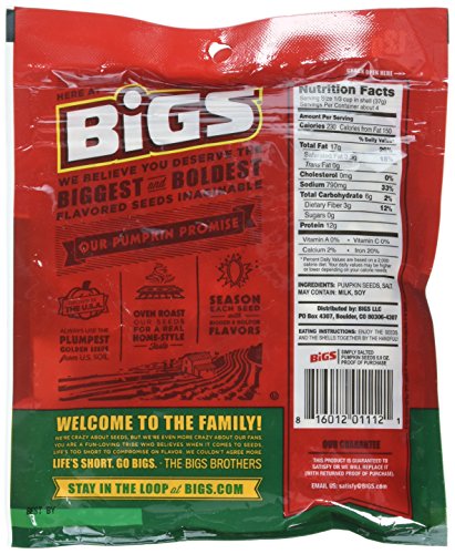 "Bigs Simply Salted Pumpkin Seeds" - Image 4