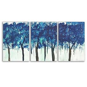 Wall26-3 Panel Canvas Wall Art-Chromatic-Giclee Painting Wall Bedroom Living House Decoration Home Art - 16"x24" x 3 Panels