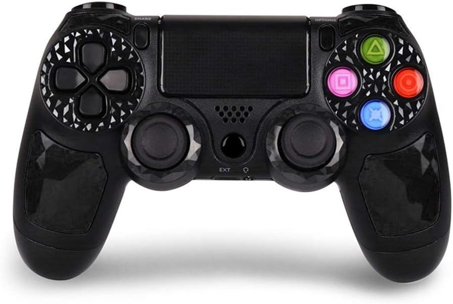 DualShock 4 Wireless Controller for Sony PlayStation 4 compatible with PC - Jet Black