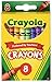 Crayola Crayons 8ct, 8 Count (Pack of 6), Assorted