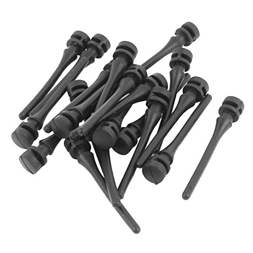 uxcell 20 x PC Cooling Fan Rubber Damping Silicone Screw Black