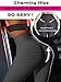 GILLYA Booty Yoga Pants Women High Waisted Ruched Butt Lift Textured Scrunch Leggings Booty Tights