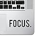 Focus Sticker Decal Sticker Compatible With iPad MacBook Pro Air 13