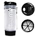 FRUIT INFUSER Water Bottle Tumbler with a Lid | 100% BPA FREE | Our Best Infusion Bottles for Infused Fruit, Smoothies, Tea, and Coffee | Double Walled Mug, Hot & Cold (13.5 Ounces, Black)