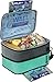 Arctic Zone Ultra Lunch Box, Expandable, Black/Gray