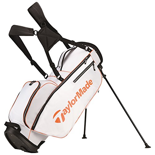 UPC 888167571041, TaylorMade 2017 TM 5.0 Stand Golf Bag, White/Orange