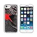 MSD Apple iPhone 6/6s Clear case Soft TPU Rubber Silicone Bumper Snap Cases iPhone6/6s IMAGE of beak black nature bird red swan beauty feather animal water beautiful neck close eye bill