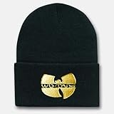 Wu Tang Clan Knit Hat - Black - Official Wu-Tang Logo Beanie