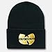 Wu Tang Clan Knit Hat - Black - Official Wu-Tang Logo Beanie