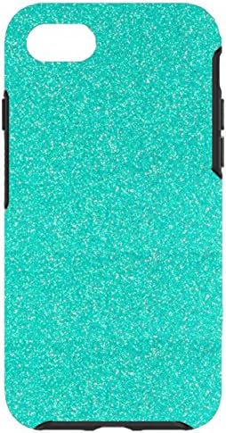 OtterBox Symmetry Series Case for 5.5" iPhone 7 Plus - Custom Glitter Case for 5.5" iPhone 7 Plus - Wintermint/Black