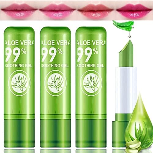 4 Pack Aloe Vera Lipstick,Long Wear Nourishing Lip Stick,Waterproof  Moisturizing Color Changing Lip Balm Lipstick,Lip Gloss,Magic Temp Color  Change Matte Lip Gloss Makeup price in Saudi Arabia | Amazon Saudi Arabia |