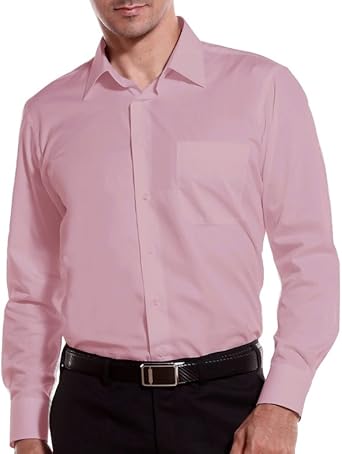 pink dress shirt
