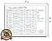 Dry Erase Meal Planner Calendar - 17
